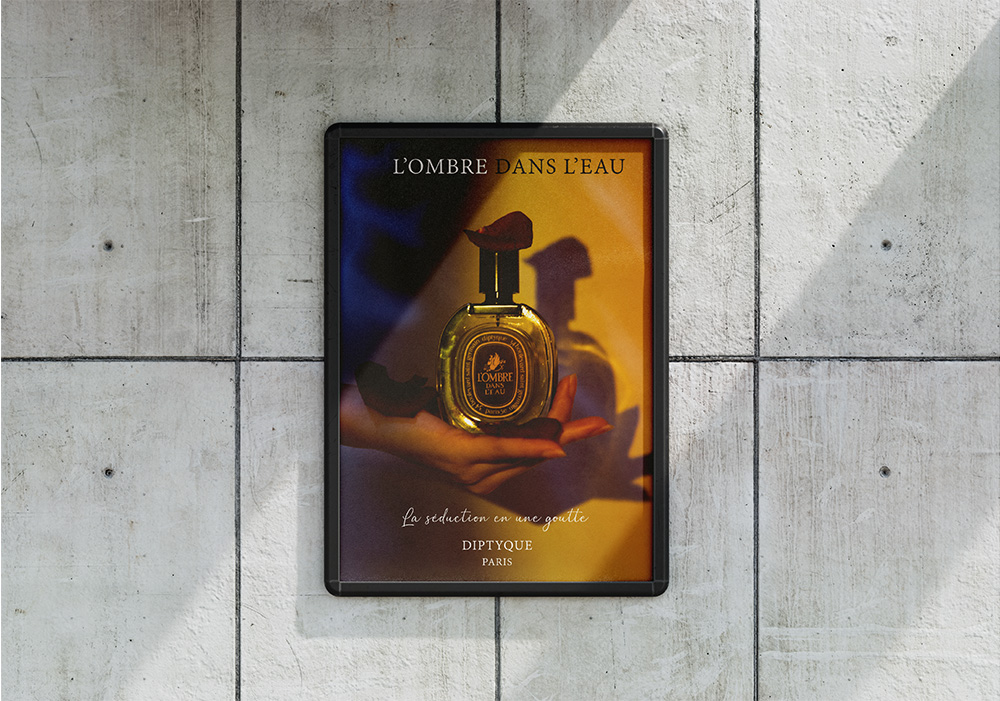 Mockup 1 dyptique projet scolaire parfum